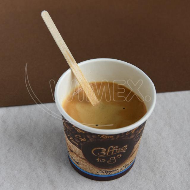 Míchačka na kávu ze dřeva 11 cm [1000 ks]