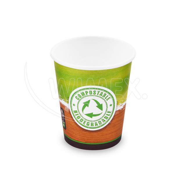 Papírový kelímek -BIO- 280 ml, M (Ø 80 mm) [50 ks]