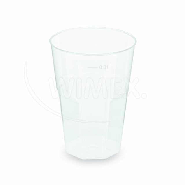 Kelímek vratný (PP) Koktejl Ø80mm 0,3L [30 ks]