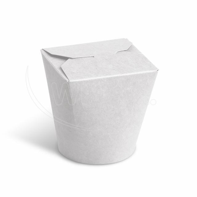 Food box Asia (PAP FSC Mix/PE) nepromastitelný bílý 750ml/26oz [50 ks]