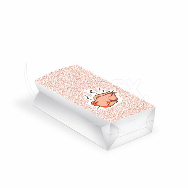 Termo-sáček (PAP/ALU) 3vrstvý nepromastitelný 10+6 x 23 cm `1/2` na drůbež [100 ks]