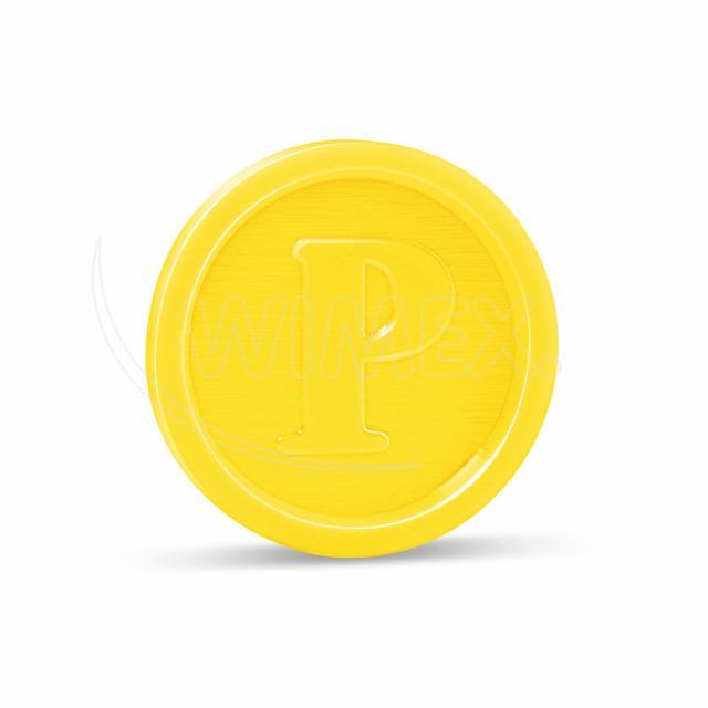 Žeton žlutý (PS) Ø23mm [100 pcs]