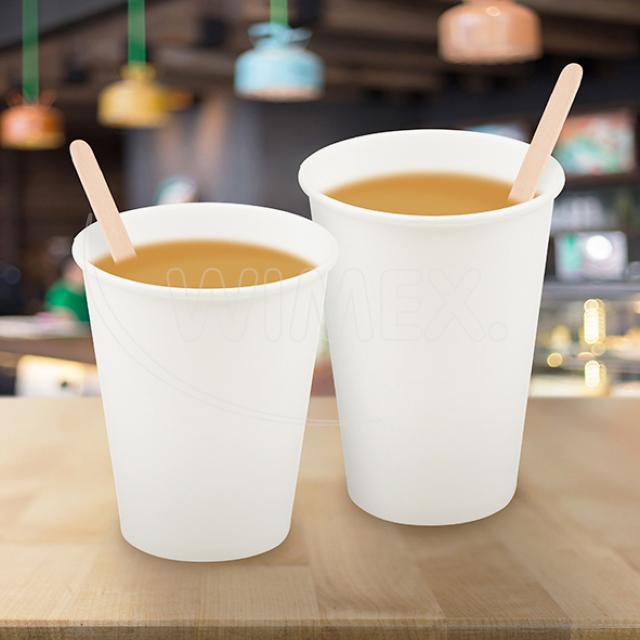 Papírový automatový kelímek bílý 0,15 l (Ø 70 mm) [80 ks]