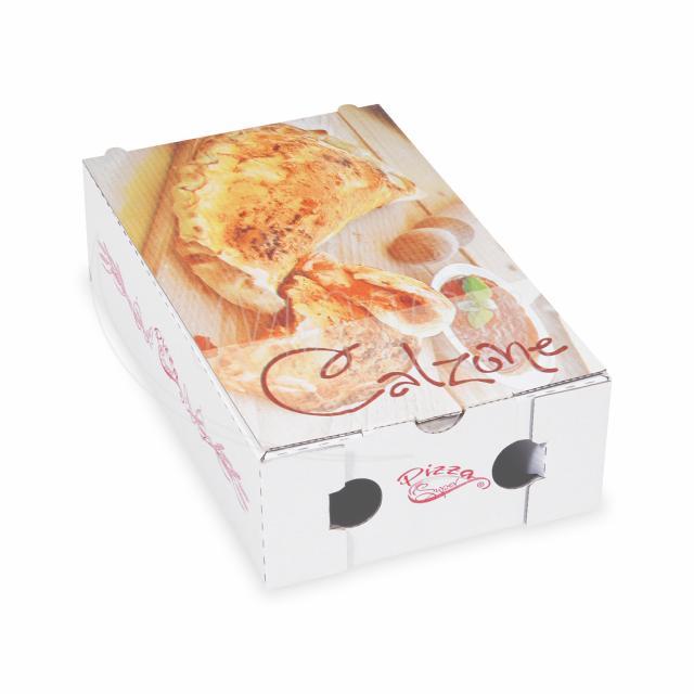 Krabice na pizzu CALZONE 28 x 17 x 7,5 cm [100 ks]