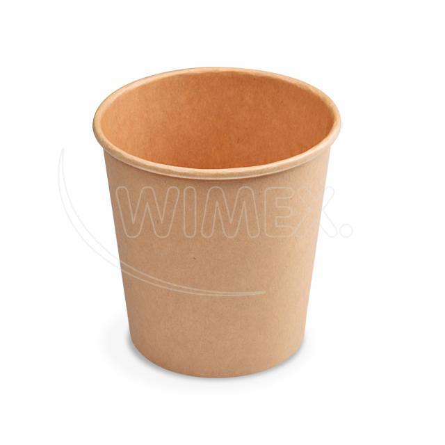 Papírová miska kulatá hnědá 750 ml, L (Ø 115 mm) [50 ks]
