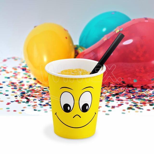 Papírový kelímek Smile Ø80mm 280ml  [50 ks]