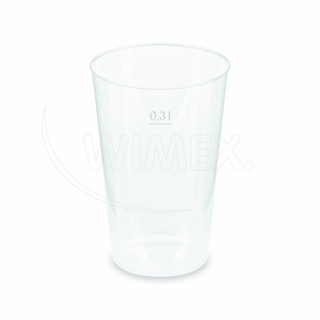 Kelímek vratný (PP) extra-silný Ø80mm 0,3L [15 ks]