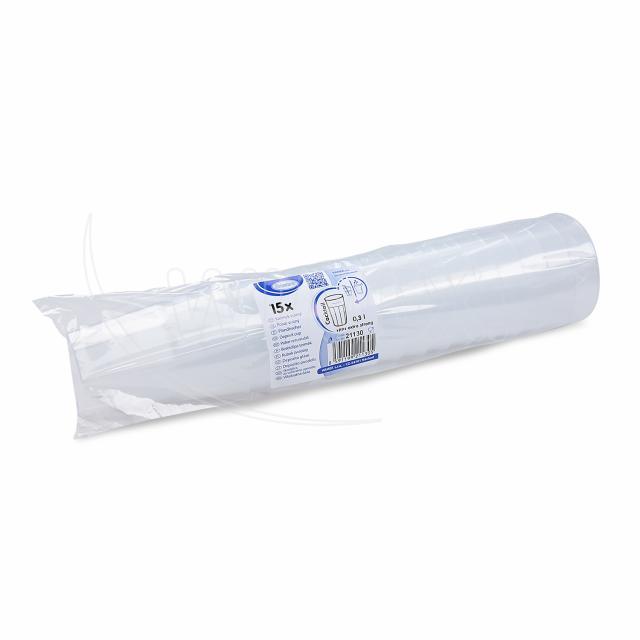 Kelímek vratný (PP) extra-silný Koktejl Ø81mm 0,3L [15 ks]