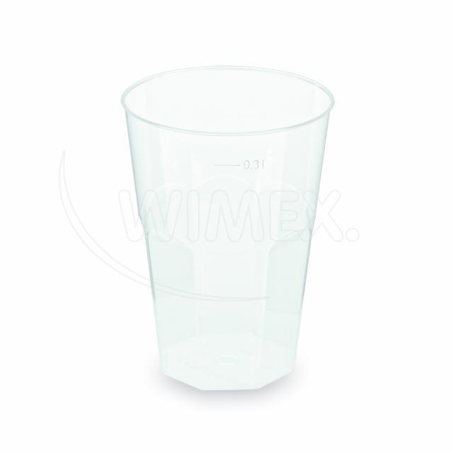 Kelímek vratný (PP) opakovaně použitelný extra-silný Koktejl Ø81mm 0,3L [15 ks]