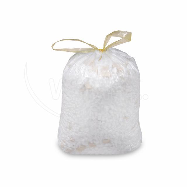 Sáček do koše (HDPE) zatahovací bílý 50 x 60 cm 30L `M` [20 ks]