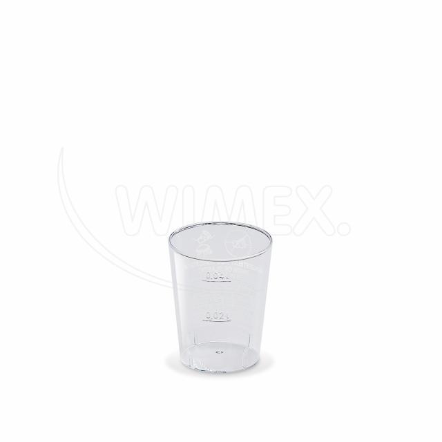 Kelímek krystal 2 cl / 4 cl [50 ks]