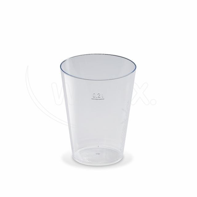 Kelímek krystal 0,2 l [50 ks]