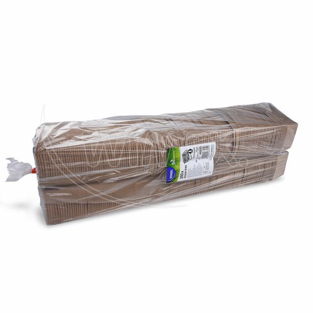 Papírová miska (FSC Mix) nepromastitelná kraft 100 x 60 x 40 mm 250ml [250 ks]