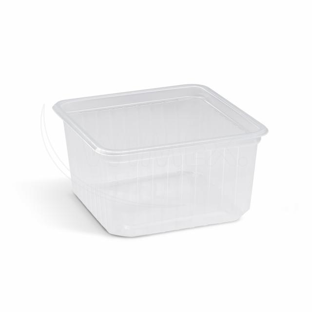 Vanička (PP) Quadroboxx průhledná 115 x 115 mm 500ml [50 ks]