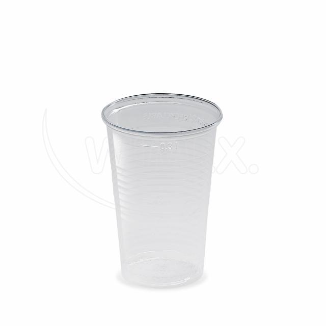 Kelímek průhledný 0,3 l -PP- (Ø 78 mm) [100 ks]