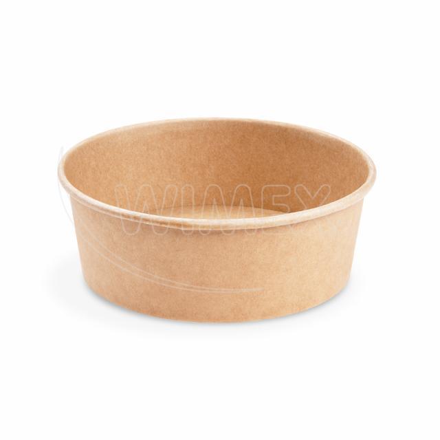 Papírová miska (FSC Mix/PE) kraft Ø185mm 1300ml [50 ks]
