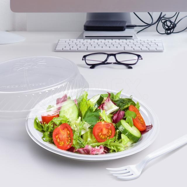 Talíř (PP) Reware Diner vratný bílý Ø22cm [100 ks]