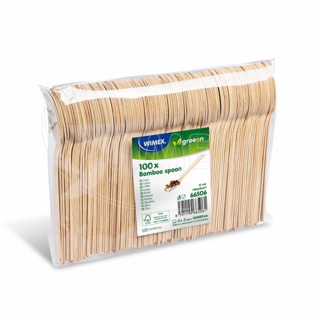 Lžíce bambusová (FSC 100%) 17cm [100 ks]