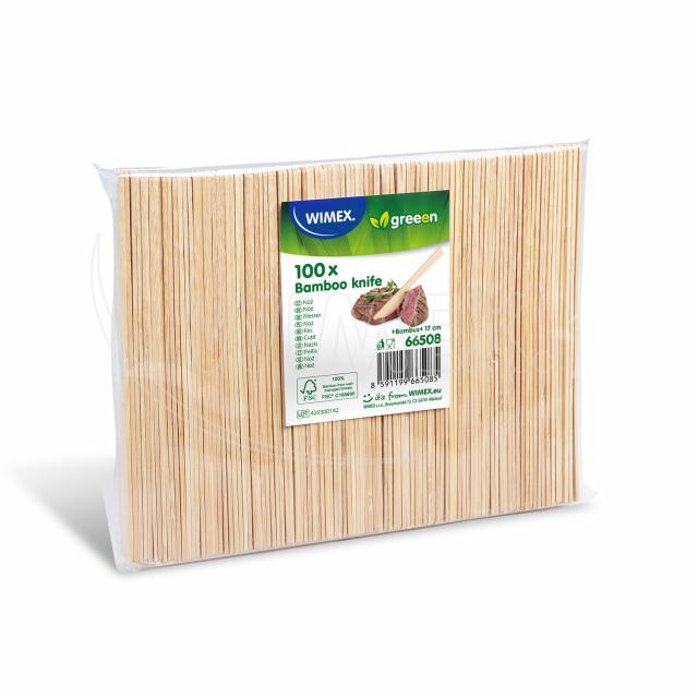 Nůž bambusový (FSC 100%) 17cm [100 ks]