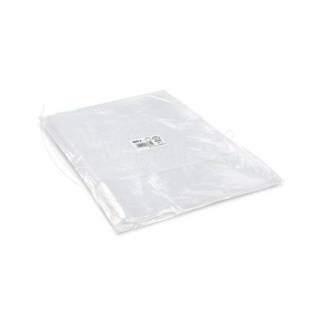 Sáček plochý (LDPE) silný transparentní 25 x 35 cm [100 ks]