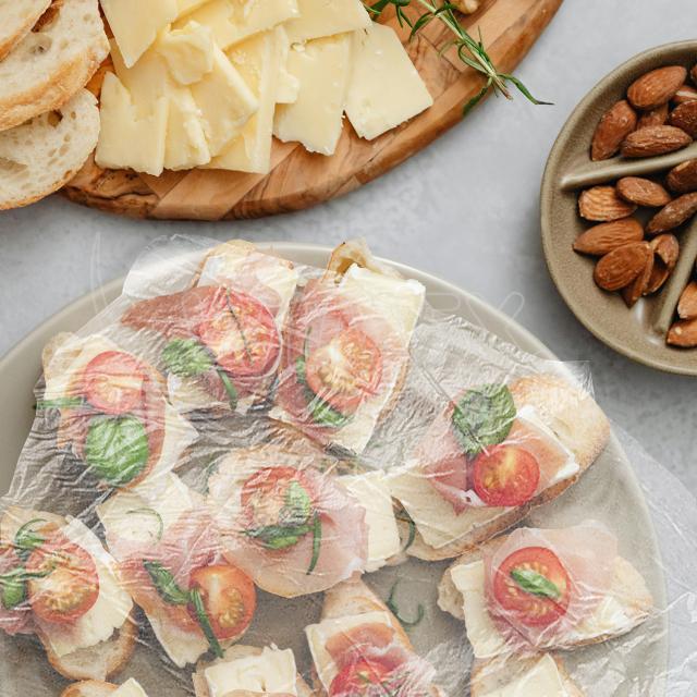 Přířez (HDPE) transparentní 40 x 50 cm v bloku [1000 ks]