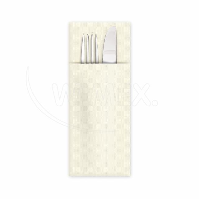 Ubrousek (PAP FSC Mix) CutleryStar 2vrstvý béžový 38 x 32 cm [50 ks]