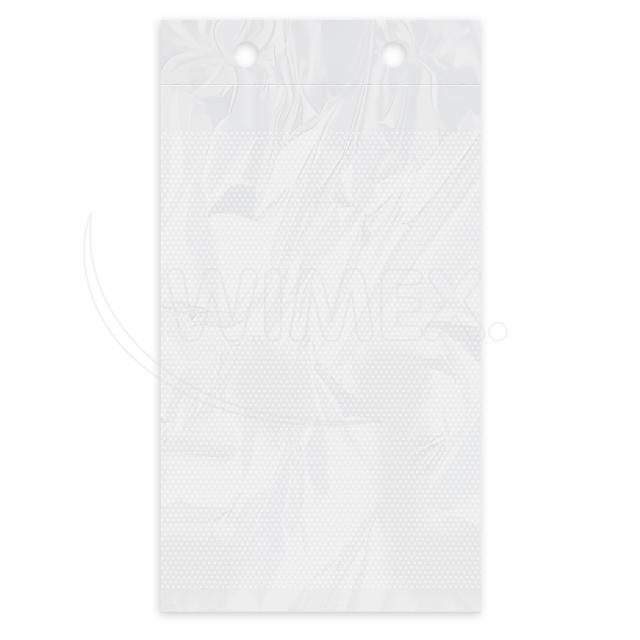 Sáček plochý (PP) mikroperforovaný průhledný 16 x 35 cm v bloku [20 x 100 ks]