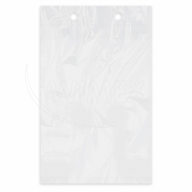 Sáček plochý (PP) mikroperforovaný průhledný 20 x 30 cm v bloku [20 x 100 ks]