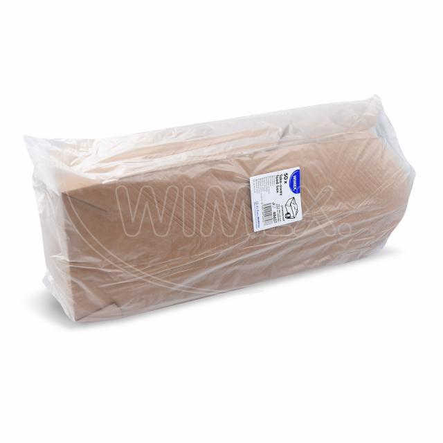 Food box (PAP/PE) nepromastitelný kraft `L` 195 x 138 x 65 mm 2000ml [50 ks]