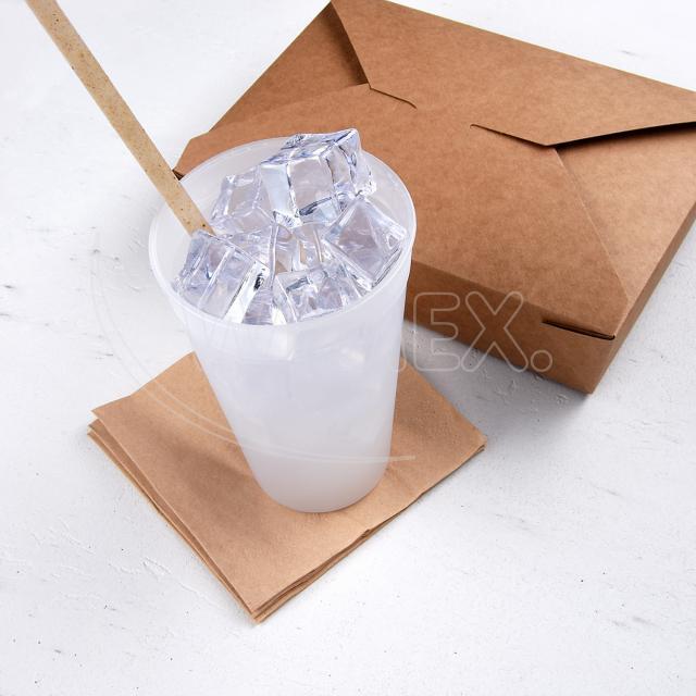 Kelímek (PP) opakovaně použitelný průhledný Ø90mm 0,4L [12 ks]