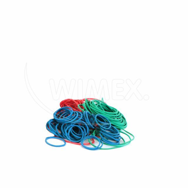 Gumička mix barev slabá (1 mm, Ø 2, 4, 6 cm) 50 g [1 bal.]