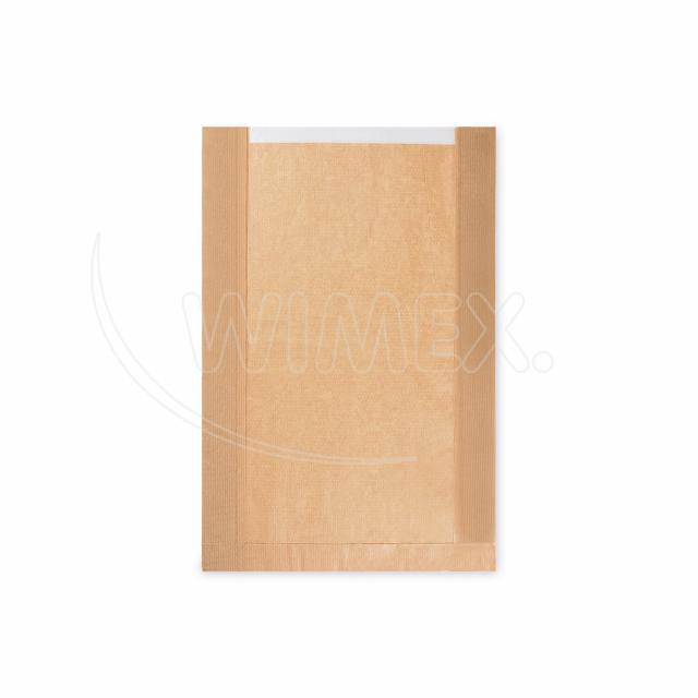 Pap. sáček s okénkem - chléb kulatý (26+7x40cm, ok.18cm) [1000ks]