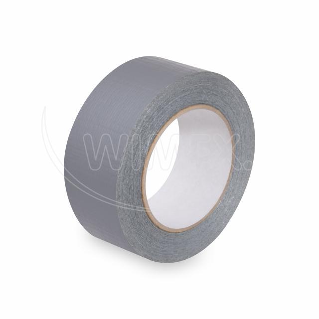Lepící páska s tkaninou, stříbrná, 48 mm x 50 m [1 ks]