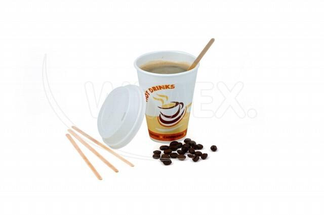 Míchačka na kávu ze dřeva 14 cm [1000 ks]