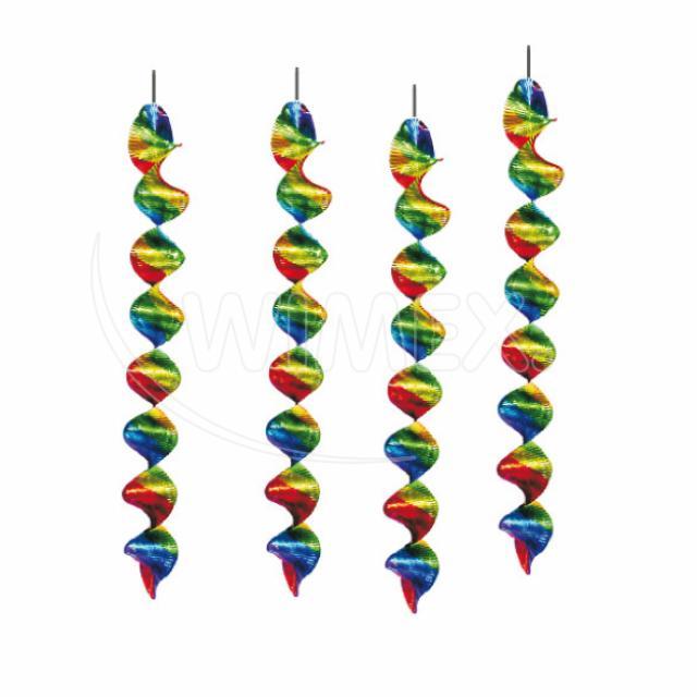 Spirála lesklá 60 cm (Ø 5 cm) [4 ks]