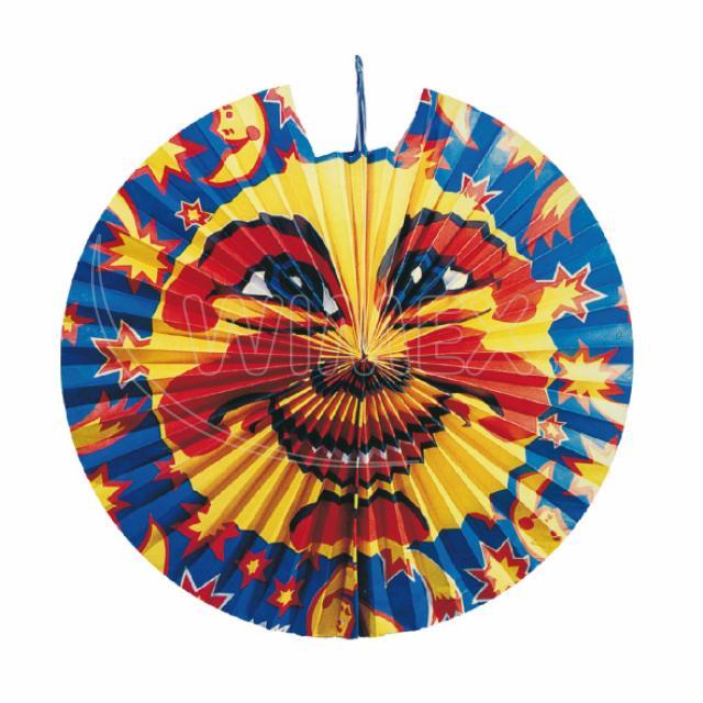 Lampión diskový SLUNCE A HVĚZDY Ø 45 cm [1 ks]
