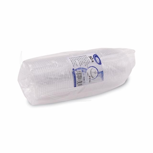 Víčko vypouklé s otvorem pro kelímky Ø 95 mm [50 ks]