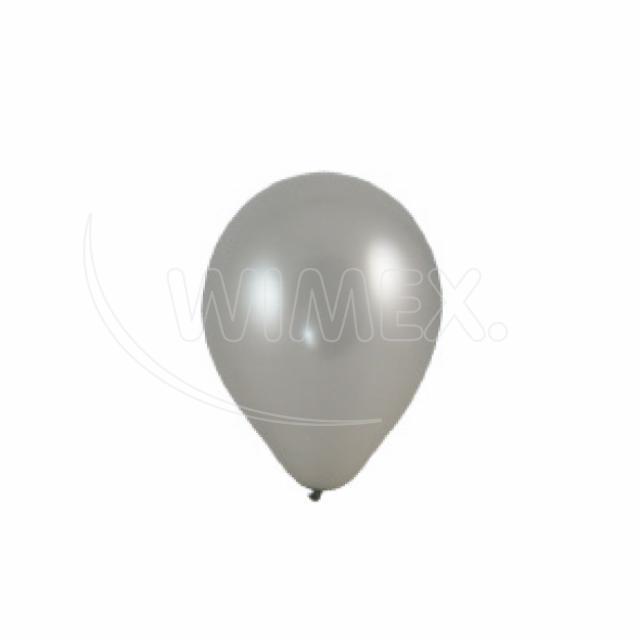 Nafukovací balónek stříbrný "M" [10 ks]