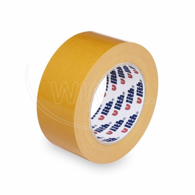 Oboustranná lepící páska s tkaninou, 50 mm x 25 m [1 ks]