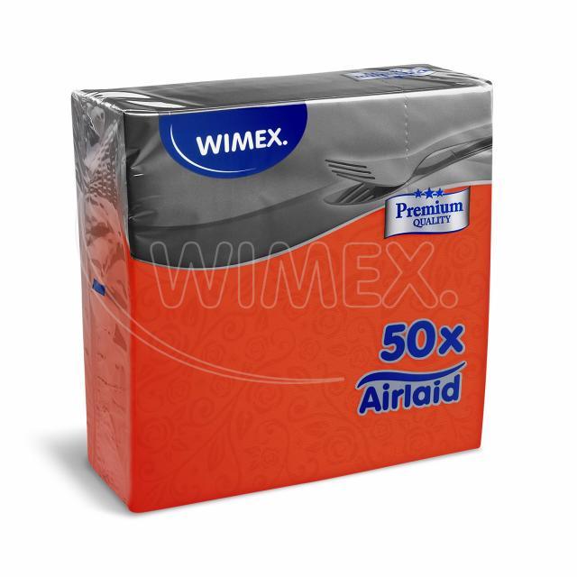 Ubrousek PREMIUM 40x40cm "dekor R" terakota [50 ks]