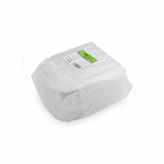 Vanička hranatá průhledná 750 ml (PP) [50 ks]