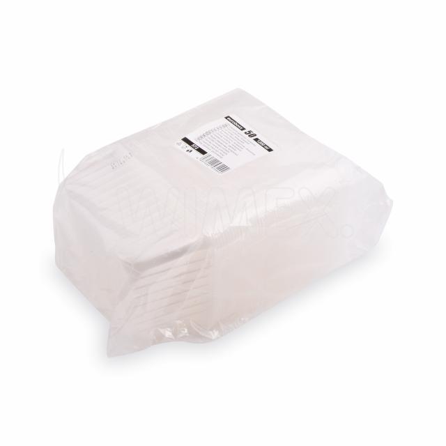Vanička hranatá průhledná 1200 ml (PP) [50 ks]