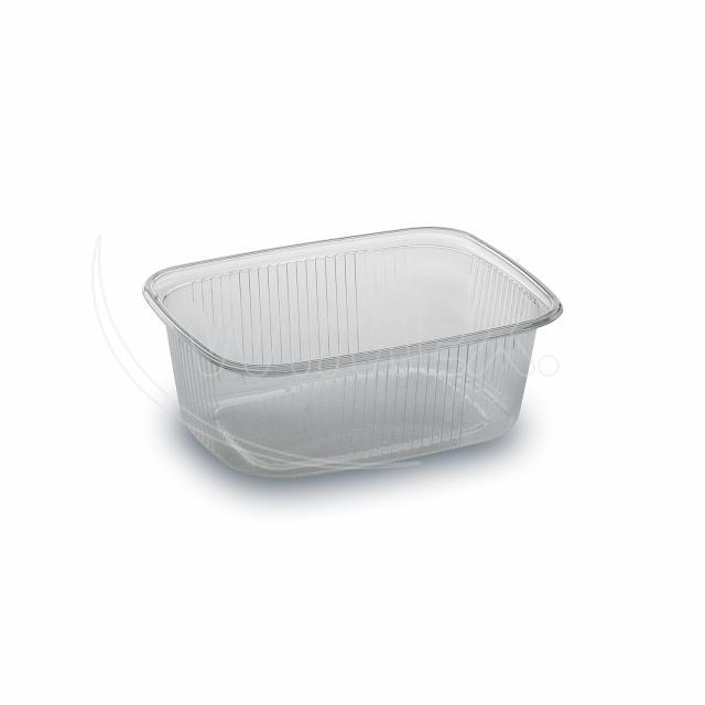 Miska hranatá průhledná 200 ml (PP) [100 ks]