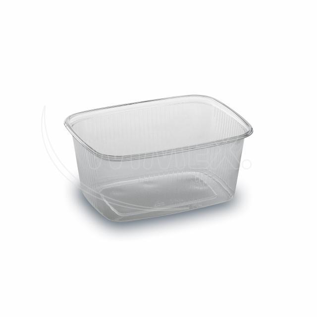 Miska hranatá průhledná 250 ml (PP) [100 ks]