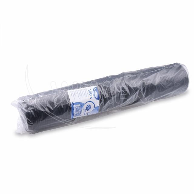 Víčko vypouklé černé pro kelímky Ø 90 mm [100 ks]