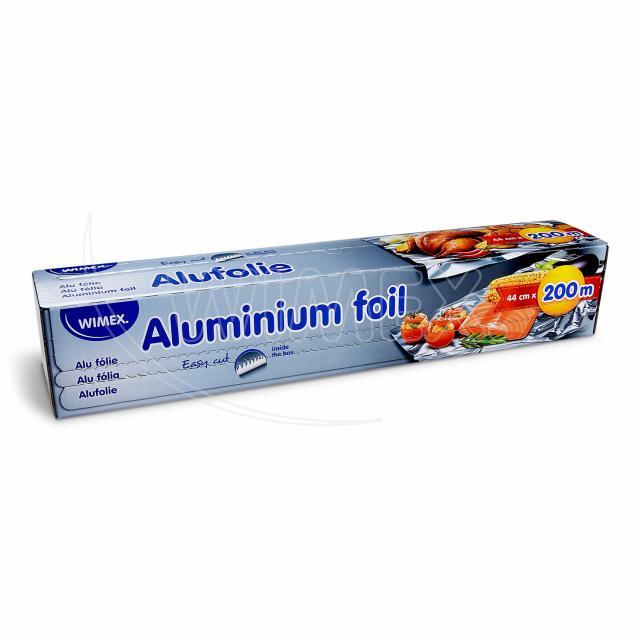 Alu fólie v boxu 44 cm x 200 m, 11 µm [1 ks]