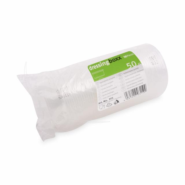 Dresinková miska průhledná 50 ml (PP) [50 ks]