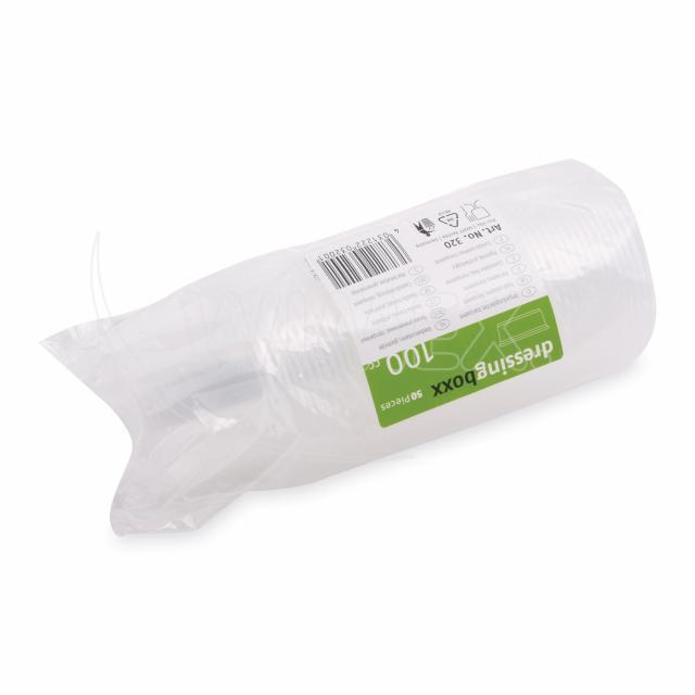 Dresinková miska průhledná 100 ml (PP) [50 ks]