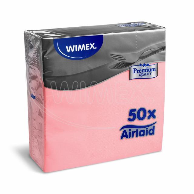 Ubrousek PREMIUM 40 x 40 cm růžový [50 ks]