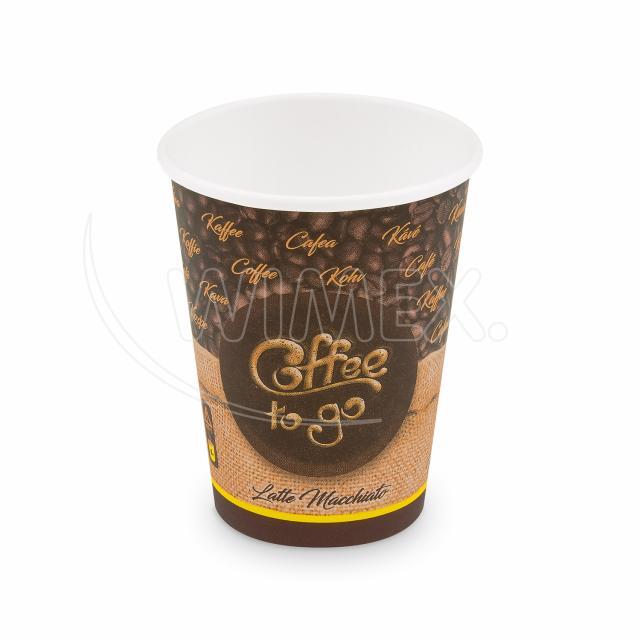 Papírový kelímek "Coffee to go" 420 ml, L (Ø 90 mm) [50 ks]